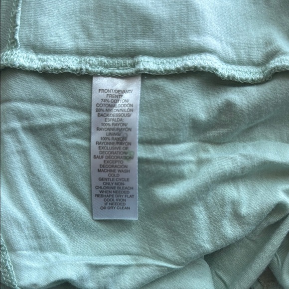 LOFT Green Embellished Sleeveless Blouse - Picture 10 of 11